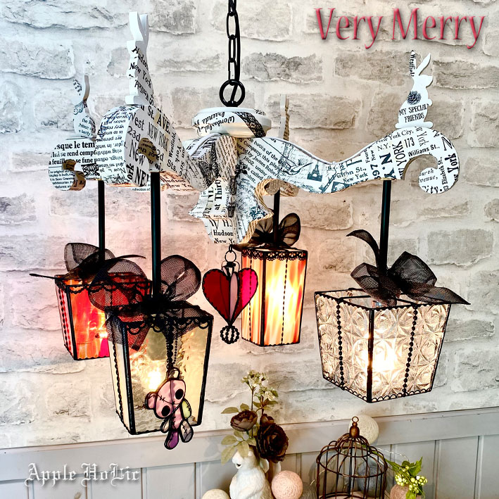 ステンドランプ 花柄 照明 ステンドグラス 室内装飾 レトロな雰囲気  