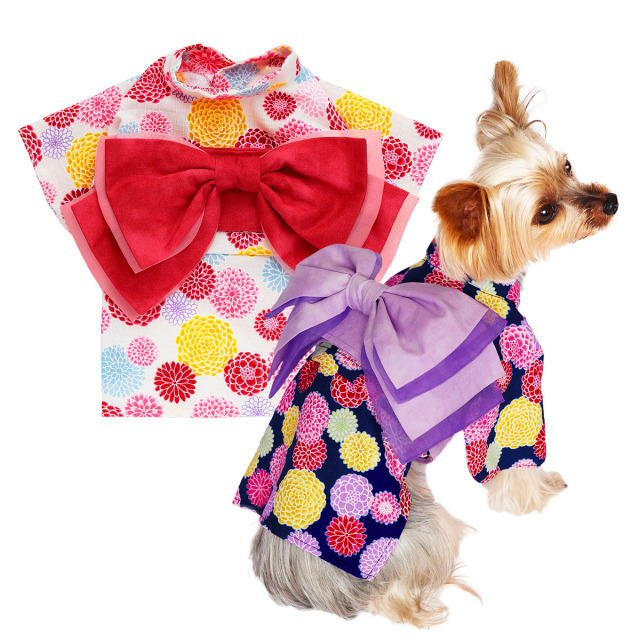 犬服 犬の服 ハンドメイド 浴衣♡犬服① ハンドメイド 確認用