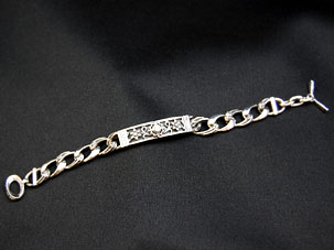 ハヤトブレスレットＷ／ストーン