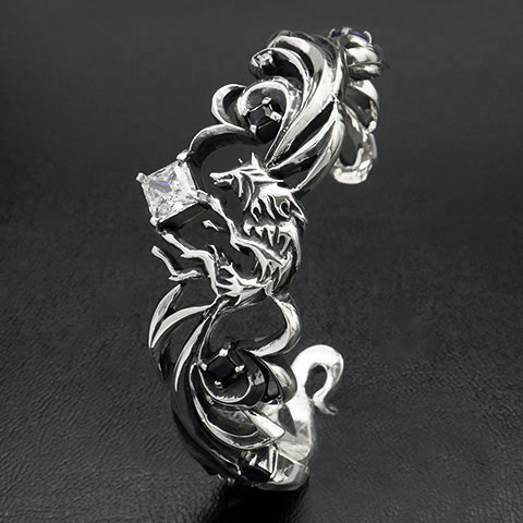 パルメットウォーターウルフバングル／カスタム