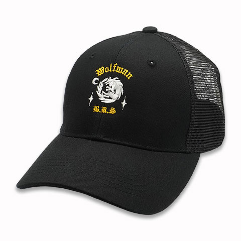 コットンツイルメッシュキャップ／ムーンウルフ