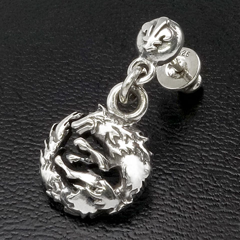 ムーンウルフピアス【ネコポス（￥280）対象商品】