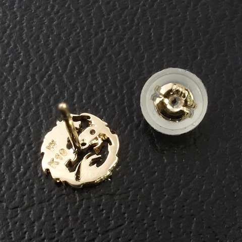 ウルフMサイズ全金 ウルフマン ピアス
