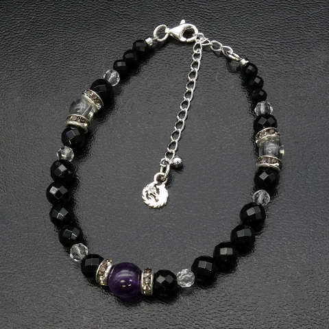 ANN DEMEULEMEESTER 編み込み ビーズキーハンガー ブレスレット ANN DEMEULEMEESTER 