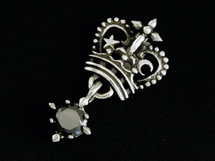 ムーンスタークラウンチャーム／ブラック