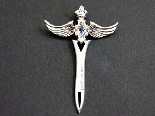 セイクリッドエンジェルロングペンダント（ブルー）