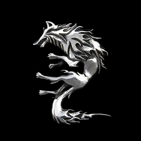 ホワイトファングウルフペンダントＭ