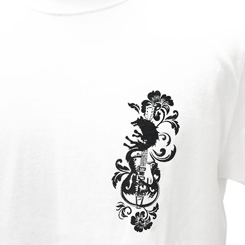 WAKAT HILOTTO ギターイラストTシャツ ROKUGEN'' GUITAR GIRL T-shirts | R-birth