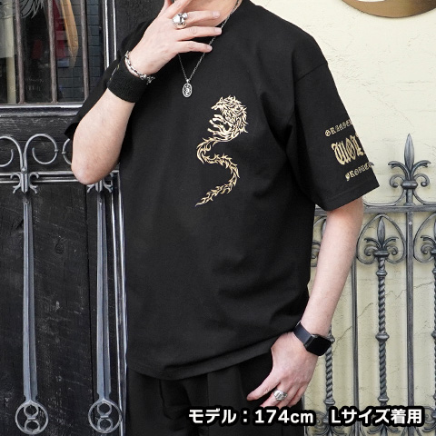 ☆ウルフマンB.R.S☆ダークナイツウルフ　パーカー　黒　M☆希少/極美品☆ ウルフマン ウェア