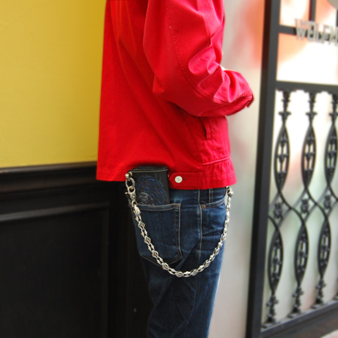 WOLFMAN B．R．Sウォレットチェーン 