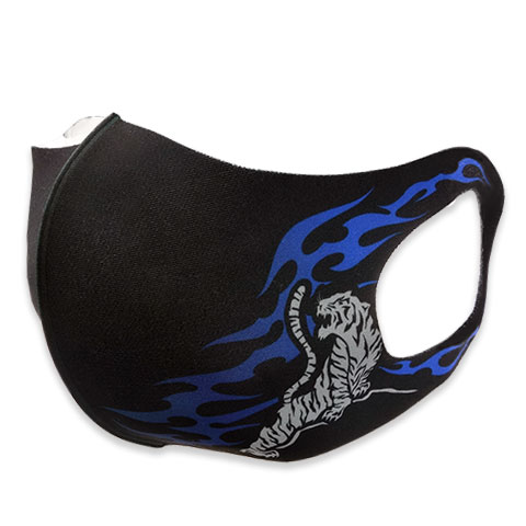 タイガー×トライバルエチケットマスク【ネコポス（￥280）対象商品】