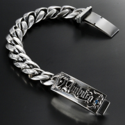 Ｖ．Ａ　ロゴＩＤブレスレッドｗ／ロンドンブルートパーズ