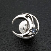 クレッセントムーンスタッド【ネコポス（￥280）対象商品】