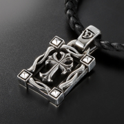 Ｖ．Ａクロス／フレームペンダント