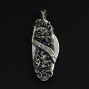 ウルフ２ＷＡＹオーバルペンダント