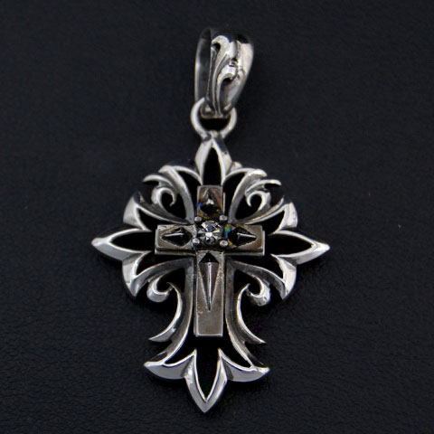 ホーリークロスペンダント／ブラック