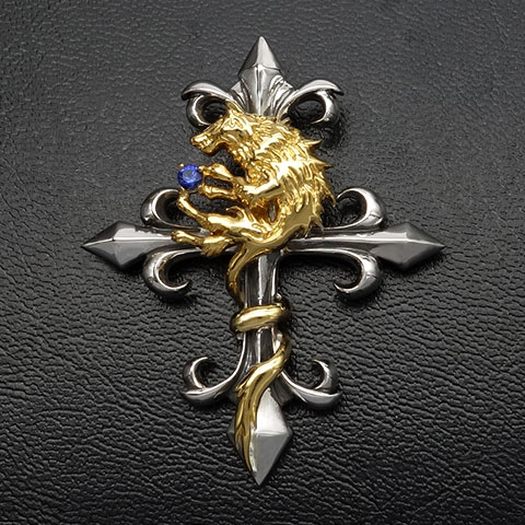 セイクリッドウルフペンダントＧ／サファイア