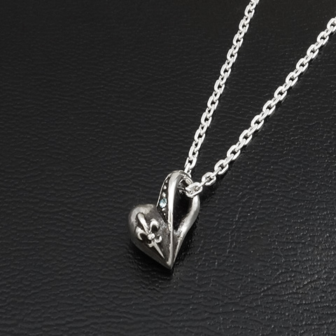 グロウハートチャーム／ブルー【ネコポス（￥280）対象商品】