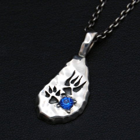 ウルフフットパウンドチャーム／ブルー