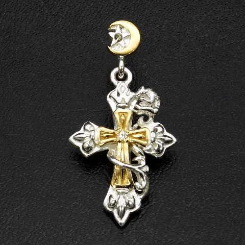 パトリッククロスｗ/パルメットウルフペンダントＧ