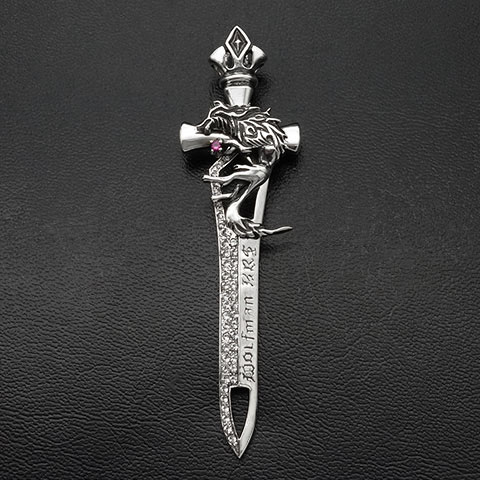 ホワイトファングロングブレードｗ／ストーン