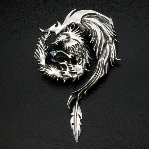 ダークナイツ／フェザーペンダント