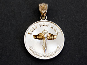 ケルティックエンジェルコインペンダントＧ