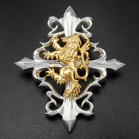 ブラザーウルフクロスペンダントＧ