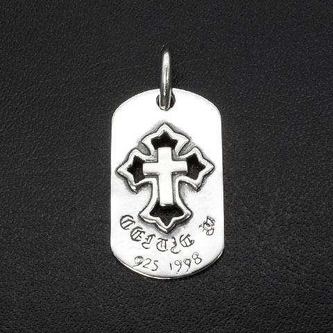 セイントクロスシングルドッグタグ