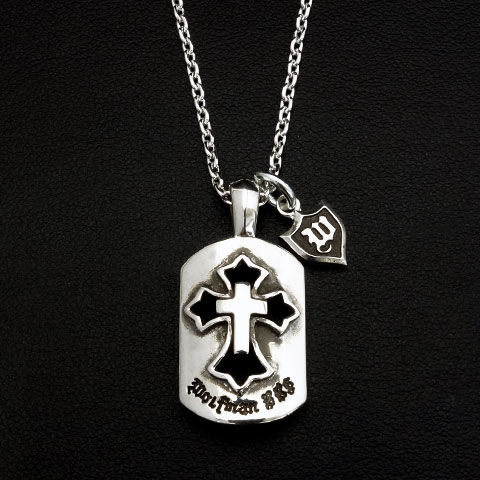 セイントクロスチャームドッグタグ