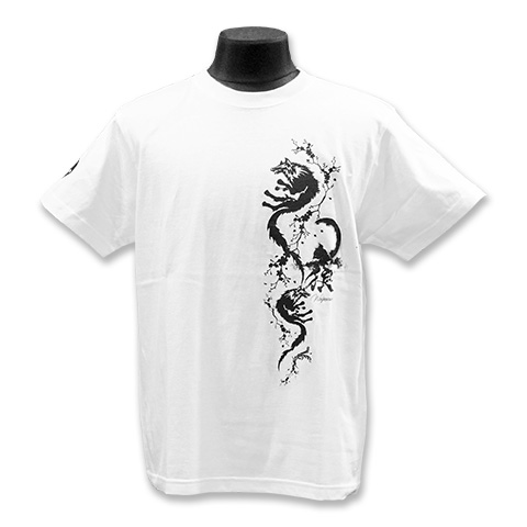 ケルティックウルフｗ／ヘイジームーンＴシャツ(ホワイト)