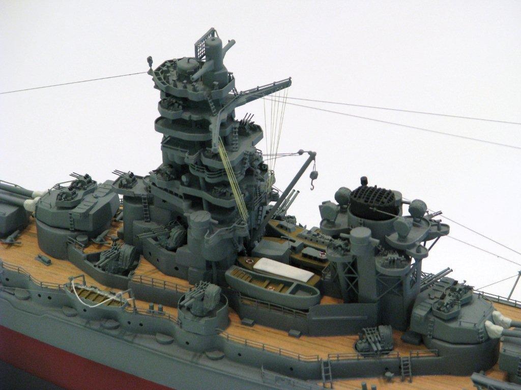 戦艦伊勢・木製ハンドメイド超精密完成模型完成品