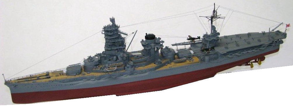 戦艦伊勢・木製ハンドメイド超精密完成模型完成品
