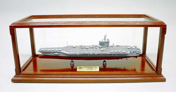 1/350重巡摩耶用固定式木枠付アクリルケース