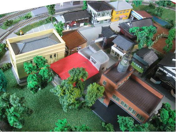 ●販売終了-ウッドマンクラブオリジナルレイアウト山寺編 + 専用アクリルケース 3ミリ厚　台座なし