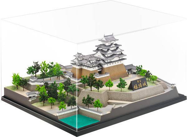 1/350姫路城完成品（アクリルケース付（東京マルイ製）