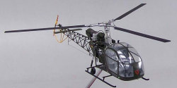 ALOUETTE-II,ヘリコプター,精密模型,ウッドマンクラブ