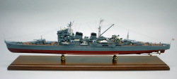 重巡羽黒 精密模型塗装済完成品 木製ハンドメイド ウッドマンクラブ