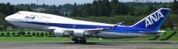 ボーイング747-400木製旅客機精密模型。ウッドマンクラブ