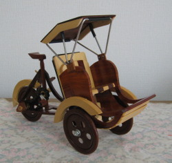 販売終了】 □シクロ、東南アジア各国の手軽な自転車タクシー、PEDICAP