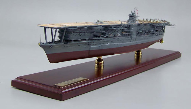 1/100航空母艦・赤城 精密模型完成品 