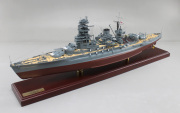 戦艦陸奥、精密模型完成品　ウッドマンクラブ