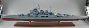 重巡洋艦摩耶,100,木製ハンドメイド精密完成模型完成品,ウッドマンクラブ