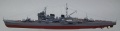 重巡洋艦足柄,350,木製ハンドメイド精密完成模型完成品,ウッドマンクラブ