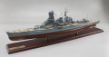 戦艦霧島,木製ハンドメイド,精密模型,ウッドマンクラブ