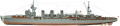 軽巡洋艦、球磨、精密模型、完成品、ウッドマンクラブ