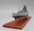 戦艦比叡 精密模型塗装済完成品 木製ハンドメイド ウッドマンクラブ