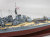 戦艦霧島,木製ハンドメイド,精密模型,ウッドマンクラブ