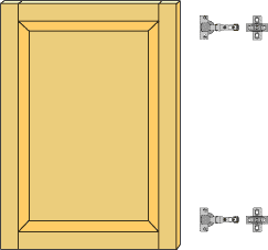 システムパーツ／クラシックパネルドア70x50