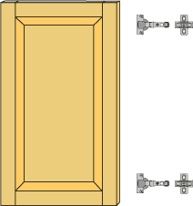 システムパーツ／クラシックパネルドア70x40